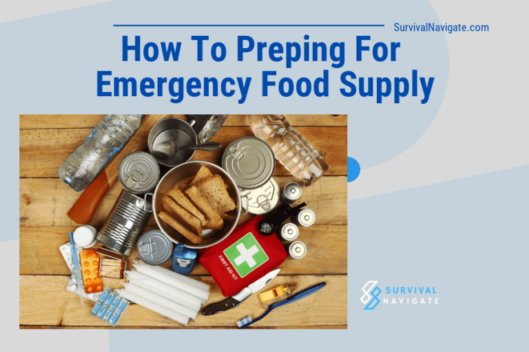 How To Preping For Emergency Food Supply