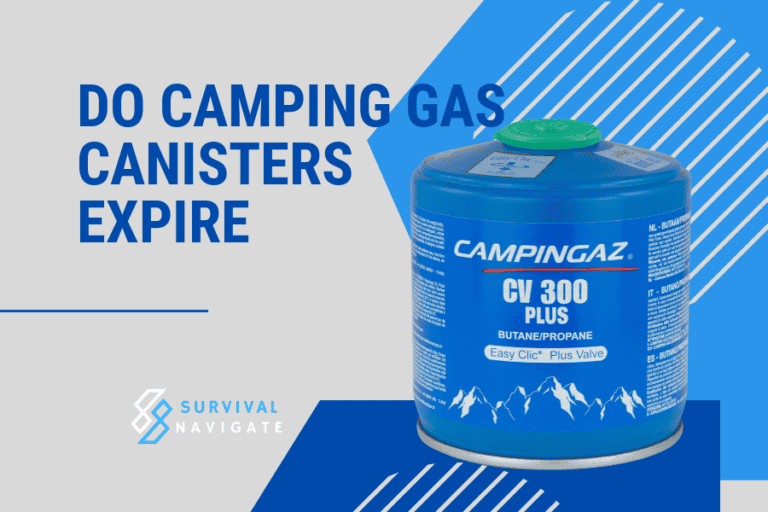 do camping gas canisters expire