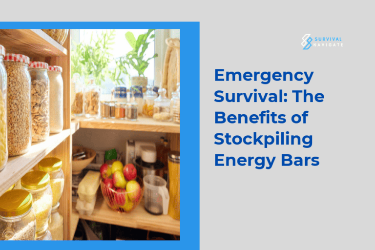 Emergency Survival: The Benefits of Stockpiling Energy Bars